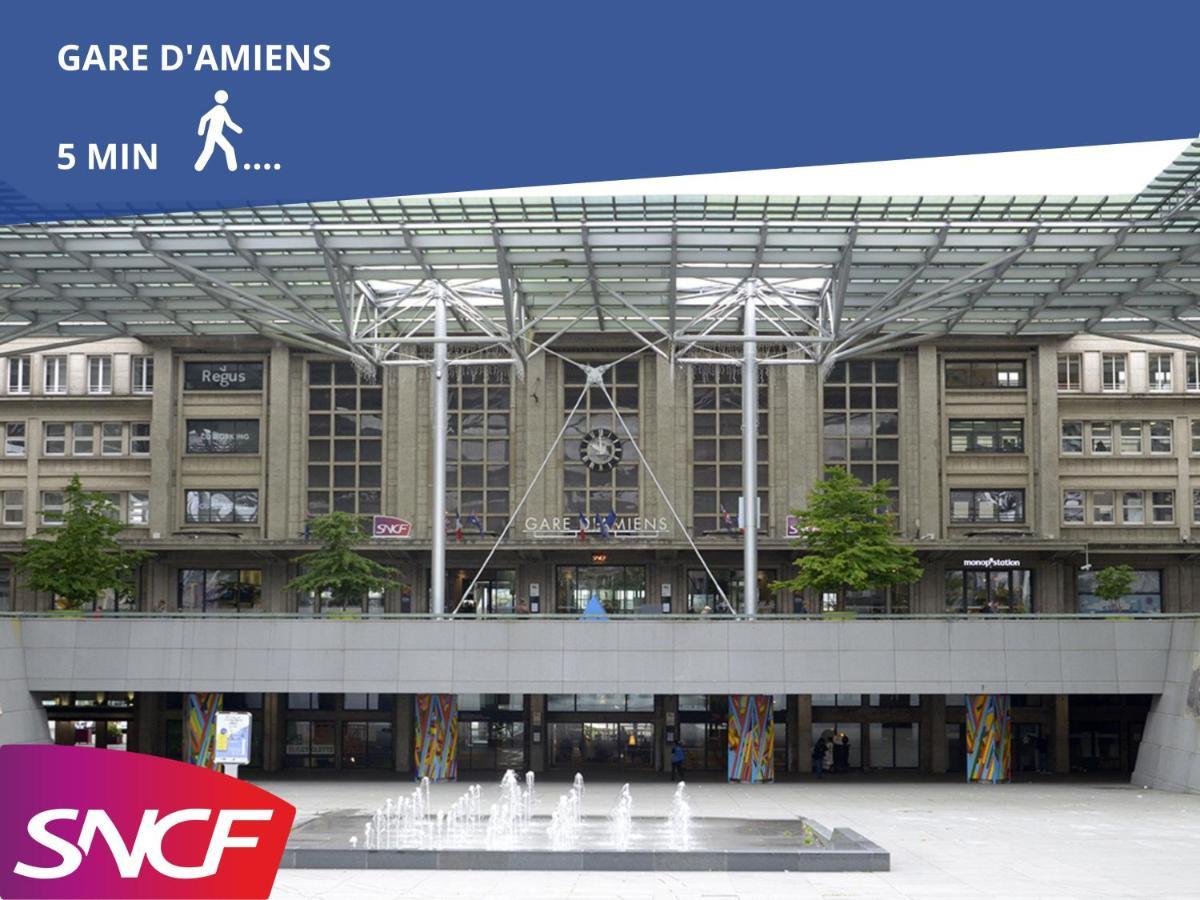 Spa Sous Les Etoiles - Cinema - Netflix - Parking - Gare Amiens Buitenkant foto